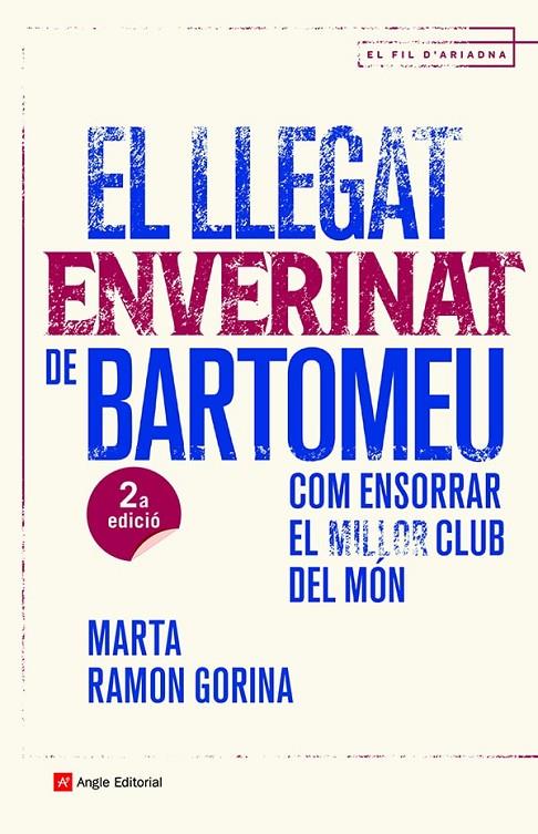 El llegat enverinat de Bartomeu | 9788419017147 | Ramon Gorina, Marta | Llibreria online de Figueres i Empordà