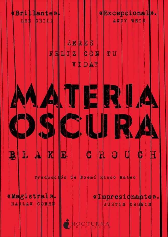 Materia oscura | 9788416858217 | Crouch, Blake | Librería online de Figueres / Empordà
