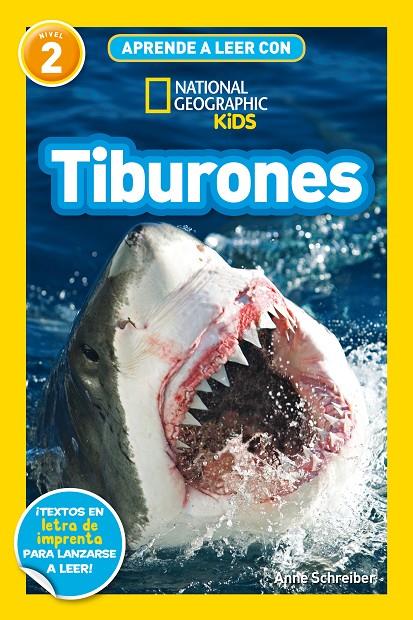 Aprende a leer con National Geographic (Nivel 2) - Tiburones | 9788482988269 | Schreiber, Anne | Llibreria online de Figueres i Empordà