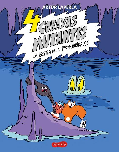 4 Cobayas mutantes #02. La bestia de las profundidades | 9788418279614 | Laperla, Artur | Llibreria online de Figueres i Empordà
