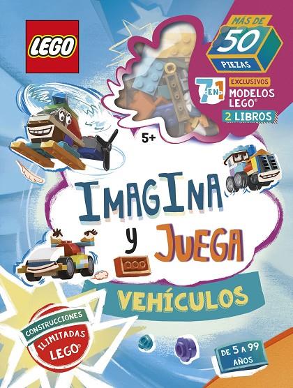 LEGO ICONIC. Imagina y juega. Vehículos | 9788408252993 | Lego | Llibreria online de Figueres i Empordà