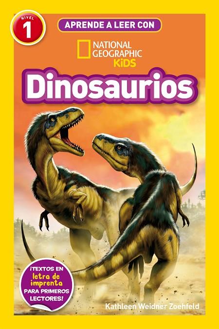 Aprende a leer con National Geographic (Nivel 1) - Dinosaurios | 9788482988238 | Weidner Zoehfeld, Kathy | Llibreria online de Figueres i Empordà