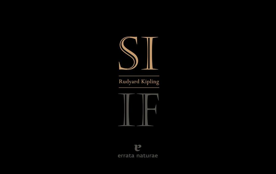 Si / If | 9788417800383 | Kipling, Rudyard | Librería online de Figueres / Empordà