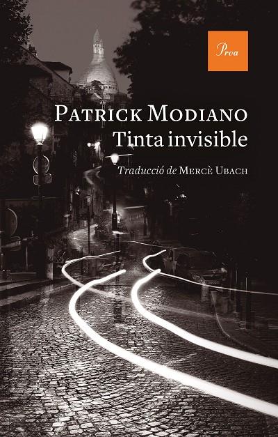 Tinta invisible | 9788475889337 | Modiano, Patrick | Llibreria online de Figueres i Empordà