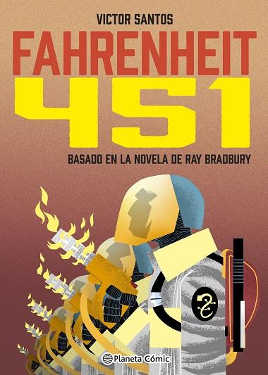 Fahrenheit 451 (novela gráfica) | 9788411404273 | Santos, Víctor | Llibreria online de Figueres i Empordà