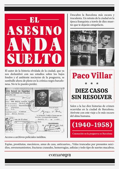 El asesino anda suelto | 9788418022999 | Villar, Paco | Llibreria online de Figueres i Empordà
