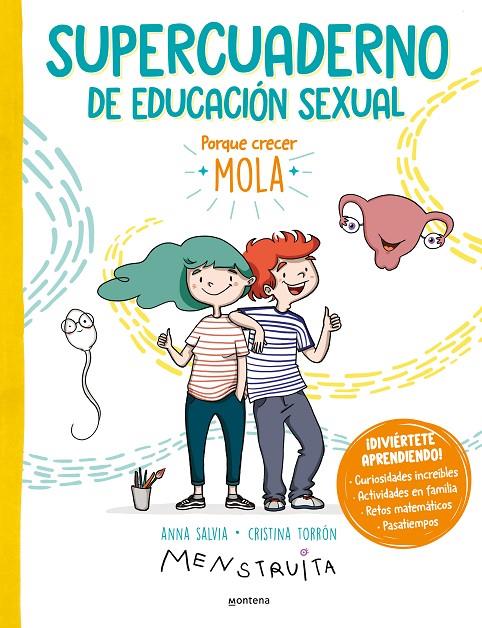 Supercuaderno de educación sexual | 9788419501165 | Torrón (Menstruita), Cristina/Salvia, Anna | Llibreria online de Figueres i Empordà