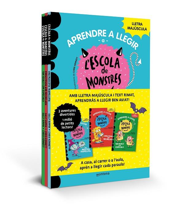 Pack Aprendre a llegir a l'Escola de Monstres (Llibres 1-3) | 9788419169990 | Rippin, Sally | Llibreria online de Figueres i Empordà