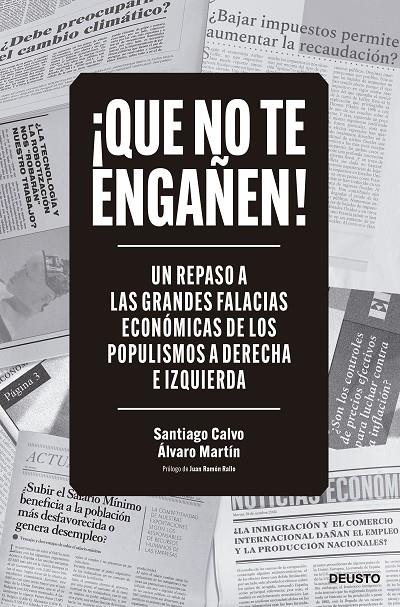 ¡Que no te engañen! | 9788423434411 | Martín, Álvaro/Calvo, Santiago | Llibreria online de Figueres i Empordà