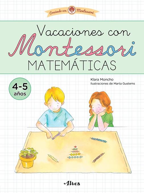 Vacaciones con Montessori. Matemáticas | 9788448861100 | Moncho, Klara | Llibreria online de Figueres i Empordà