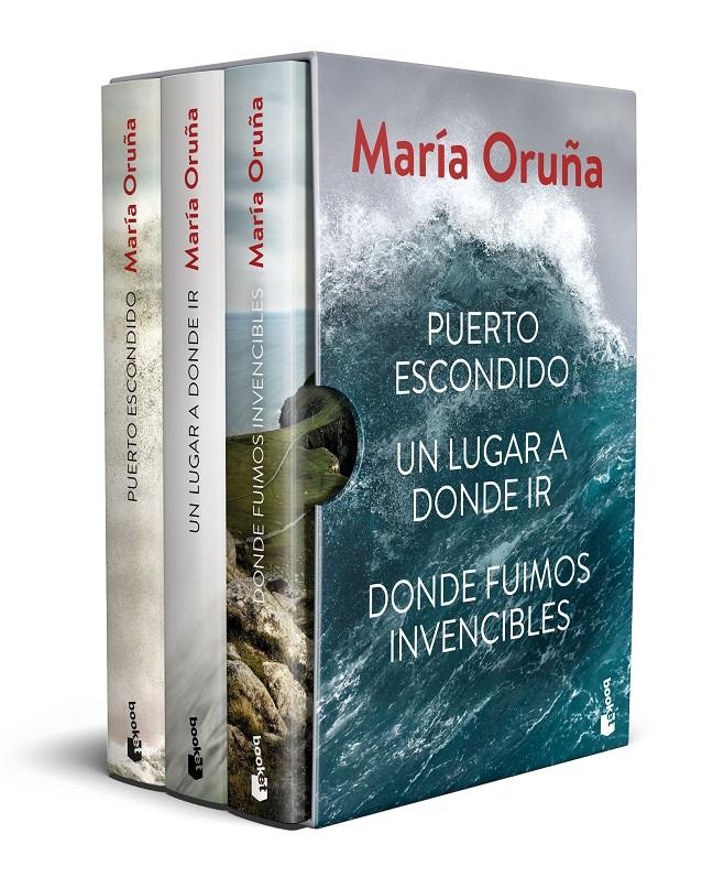 ESTUCHE MARÍA ORUÑA (Puerto escondido + Un lugar a donde ir + Donde fuimos invencibles) | 9788423355891 | Oruña, María | Llibreria online de Figueres i Empordà