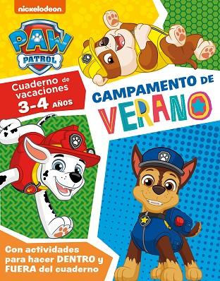 Campamento de verano con la Patrulla Canina | 9788448861094 | Nickelodeon, | Llibreria online de Figueres i Empordà