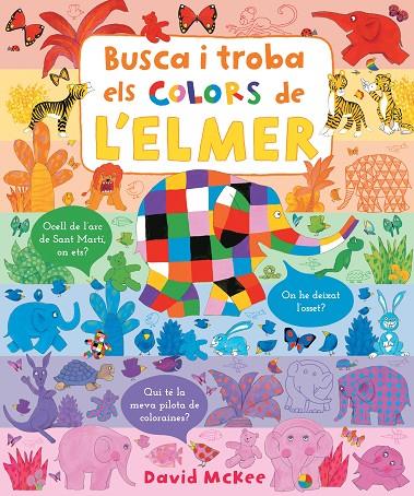 Busca i troba els colors de l'Elmer (Elmer. Pequeñas manitas) | 9788448857349 | McKee, David | Llibreria online de Figueres i Empordà