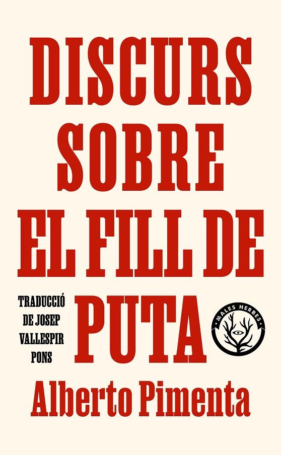 Discurs sobre el fill de puta | 9788412782431 | Pimenta, Alberto | Llibreria online de Figueres i Empordà