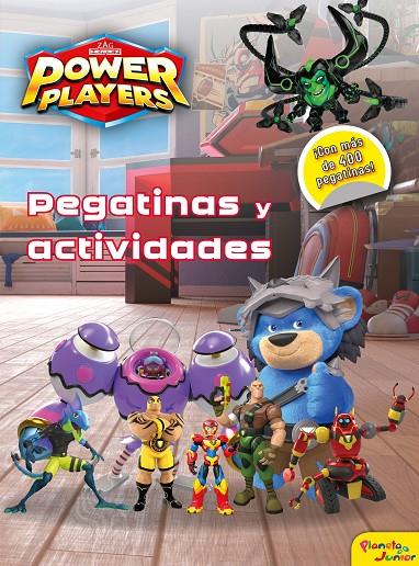Power Players. Pegatinas y actividades | 9788408244738 | Heroes, Zag | Llibreria online de Figueres i Empordà