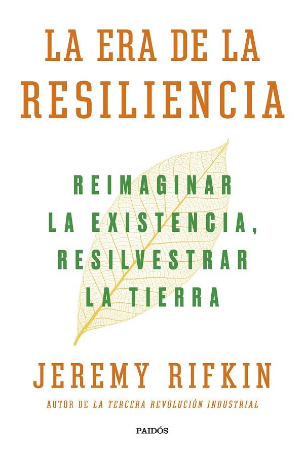 La era de la resiliencia | 9788449339929 | Rifkin, Jeremy | Llibreria online de Figueres i Empordà