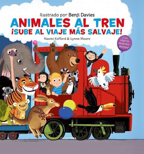 Animales al tren | 9788408221586 | Davies, Benji | Llibreria online de Figueres i Empordà