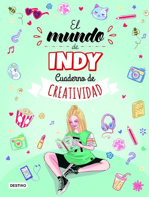 Cuaderno de creatividad de El mundo de Indy | 9788408261537 | El mundo de Indy | Llibreria online de Figueres i Empordà