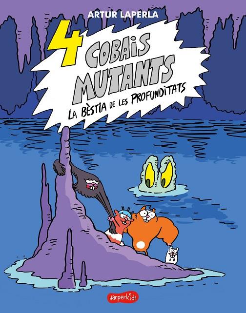 4 Cobais mutants #02. La bèstia de les profunditats | 9788418279782 | Laperla, Artur | Llibreria online de Figueres i Empordà