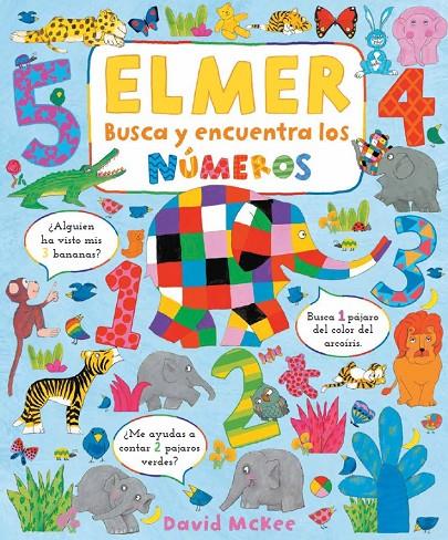 Busca y encuentra los números de Elmer | 9788448863418 | McKee, David | Llibreria online de Figueres i Empordà