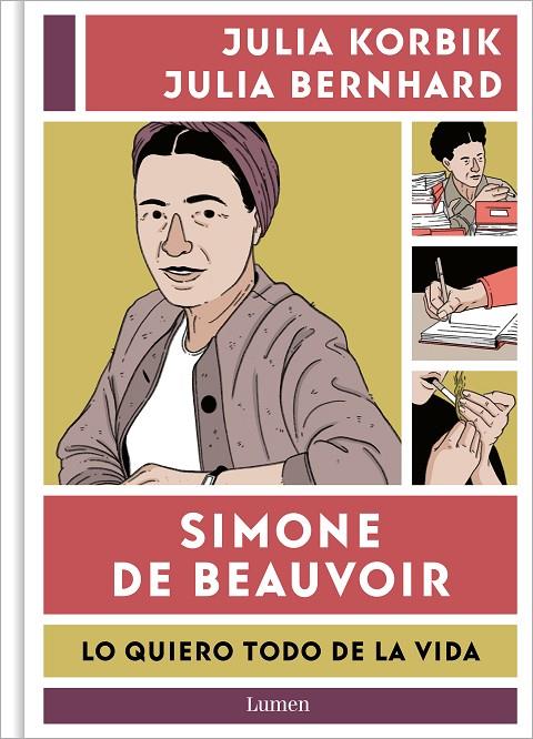 Simone de Beauvoir. Lo quiero todo de la vida | 9788426426390 | Korbik, Julia/Bernhard, Julia | Llibreria online de Figueres i Empordà