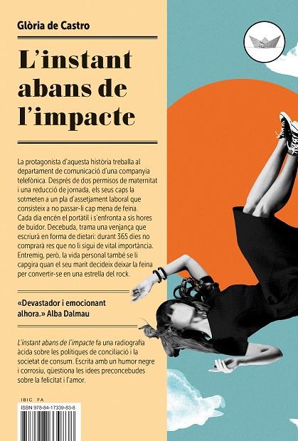 L'instant abans de l'impacte | 9788417339838 | De Castro, Glòria | Llibreria online de Figueres i Empordà