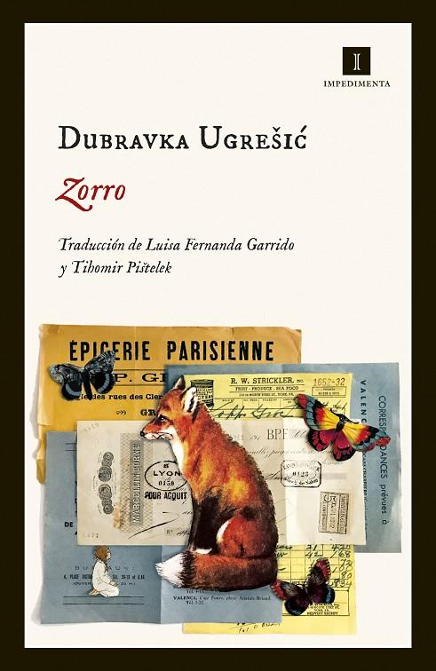 Zorro | 9788417553067 | Ugresic, Dubravka | Llibreria online de Figueres i Empordà