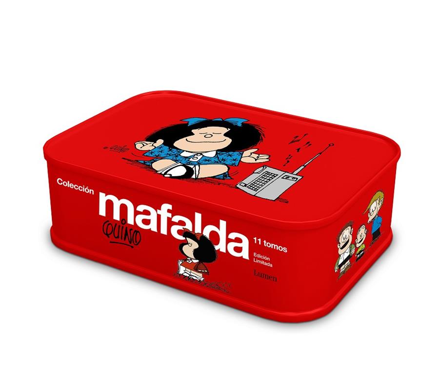 Colección Mafalda: 11 tomos en una lata (edición limitada) | 9788426424297 | Quino | Llibreria online de Figueres i Empordà