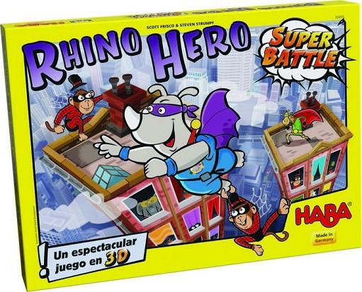 JUEGO HABA RHINO HERO-SUPER BATTLE | 4010168230146 | Llibreria online de Figueres i Empordà