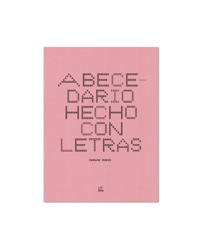 Abecedario hecho con letras | 9788494843907 | Rubio Canet, Carlos | Llibreria online de Figueres i Empordà