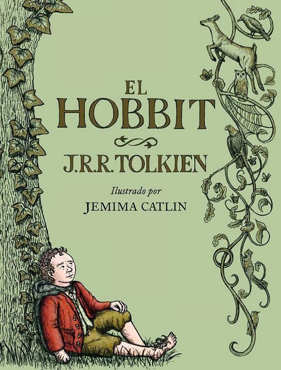 El Hobbit ilustrado por Jemima Catlin | 9788445007938 | Tolkien, J.R.R. | Librería online de Figueres / Empordà