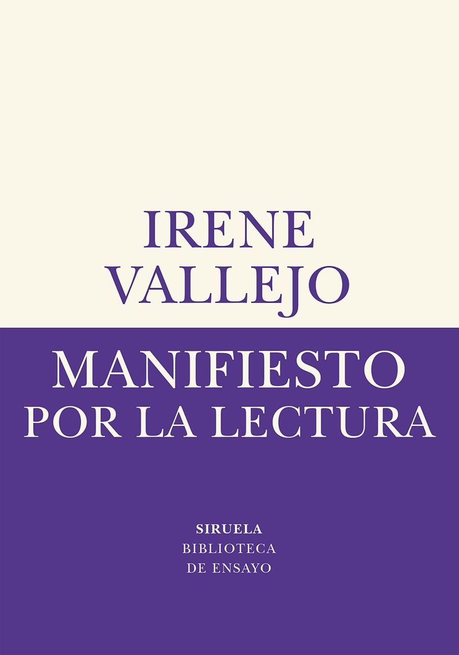 Manifiesto por la lectura | 9788419744593 | Vallejo, Irene | Llibreria online de Figueres i Empordà