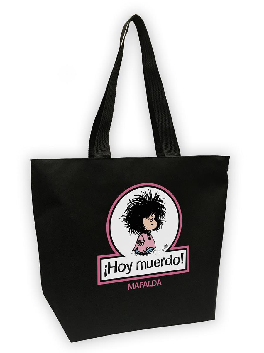 Bolsa Mega shopper Mafalda. Hoy muerdo | 9788893674690 | Quino | Llibreria online de Figueres i Empordà