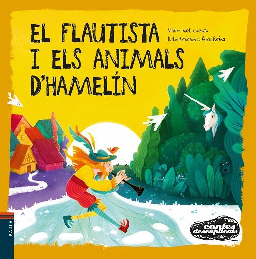 El flautista i els animals d'Hamelín (lligada) | 9788447949342 | Vivim del Cuentu | Llibreria online de Figueres i Empordà