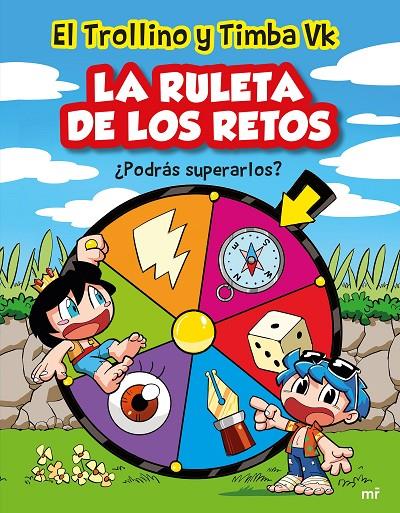 La ruleta de los retos | 9788427051898 | Timba Vk y El Trollino | Llibreria online de Figueres i Empordà