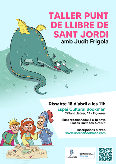 Taller punt de llibre de Sant Jordi | TI022026 | Llibreria online de Figueres i Empordà