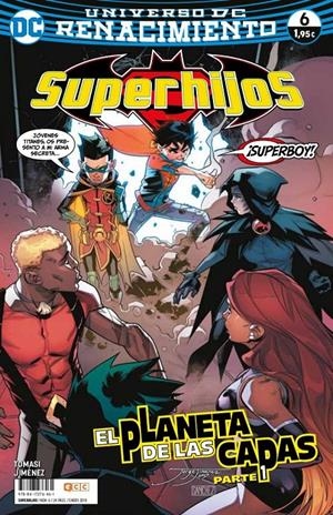 Superhijos núm. 06 (Renacimiento) | 9788417276461 | Tomasi, Peter | Llibreria online de Figueres i Empordà