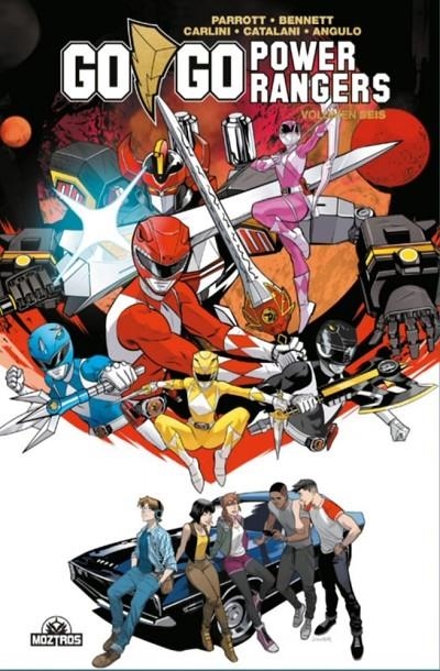 GO GO POWER RANGERS #06 | 9788418955884 | Parrott, Ryan/Bennett, Marguerite/Carlini, Eleonora/Catalani, Ilaria/Angulo, Raul | Llibreria online de Figueres i Empordà