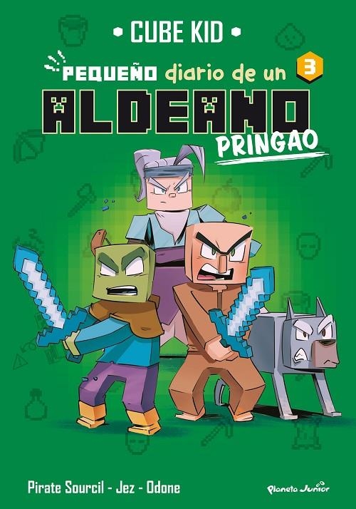 Minecraft. Pequeño diario de un aldeano pringao #03 | 9788408275725 | Cube Kid | Llibreria online de Figueres i Empordà