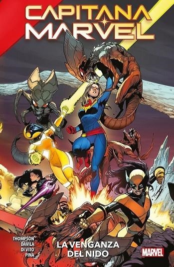 CAPITANA MARVEL TOMO #05 LA VENGANZA DEL NIDO | 9788411504850 | KELLY THOMPSON - SERGIO DÁVILA - ANDREA DI VITO - JAVIER PINA | Llibreria online de Figueres i Empordà