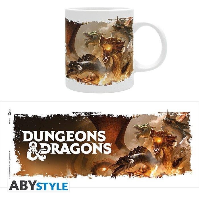 TAZA 320 ML TIAMAT DUNGEONS & DRAGONS D&D | 5028486484089 | Librería online de Figueres / Empordà