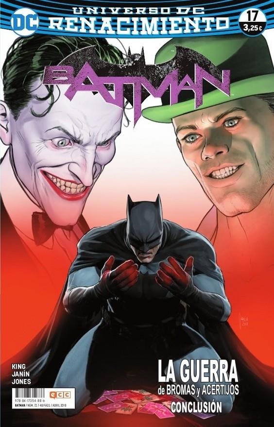 Batman núm. 72/17 (Renacimiento) | 9788417354886 | King, Tom | Llibreria online de Figueres i Empordà