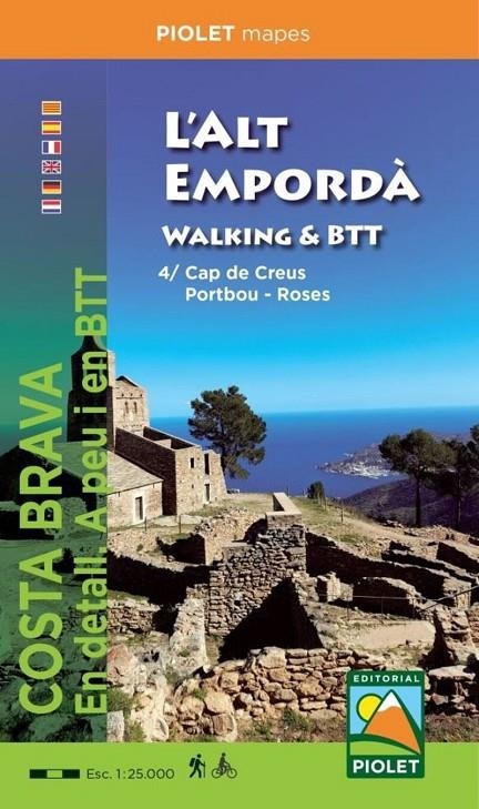 L'Alt Empordà. Walking - BTT | 9788412020182 | Editorial PIOLET | Librería online de Figueres / Empordà