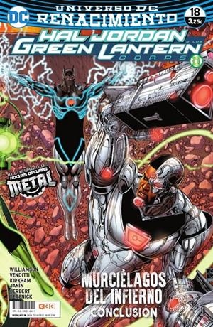 Green Lantern núm. 73/18 (Renacimiento) | 9788417401641 | Robert Venditti | Librería online de Figueres / Empordà