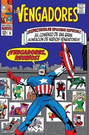 Biblioteca Marvel: Los Vengadores #03. 1965 | 9788411506786 | Lee, Stan / Kirby, Jack | Librería online de Figueres / Empordà