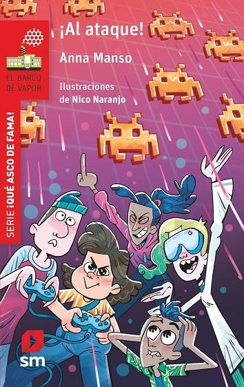 Serie ¡Qué asco de fama! #03 ¡AL ATAQUE!(El Barco de Vapor Roja) | 9788411209731 | Manso Munné, Anna | Llibreria online de Figueres i Empordà