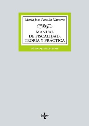Manual de Fiscalidad: Teoría y práctica | 9788430988020 | Portillo Navarro, María José | Llibreria online de Figueres i Empordà