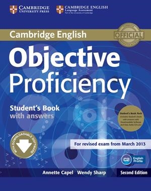 Objective Proficiency Student's Book Pack (Student's Book with Answers with Down | 9781107633681 | Capel, Annette/Sharp, Wendy | Llibreria online de Figueres i Empordà