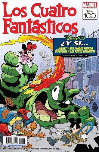 SPIDERMAN VOL 2 #226 EL ASOMBROSO SPIDERMAN 17 PORTADA ALTERNATIVA DISNEY 100 LOS 4 FANTÁSTICOS | 977000233900200226 | Wells, Zeb / Romita, JR John | Librería online de Figueres / Empordà