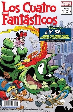 SPIDERMAN VOL 2 #226 EL ASOMBROSO SPIDERMAN 17 PORTADA ALTERNATIVA DISNEY 100 LOS 4 FANTÁSTICOS | 977000233900200226 | Wells, Zeb / Romita, JR John | Librería online de Figueres / Empordà